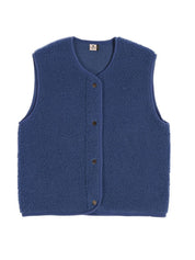 Alwero Erwachsenen Wollweste ultra light "TYB" blueblue