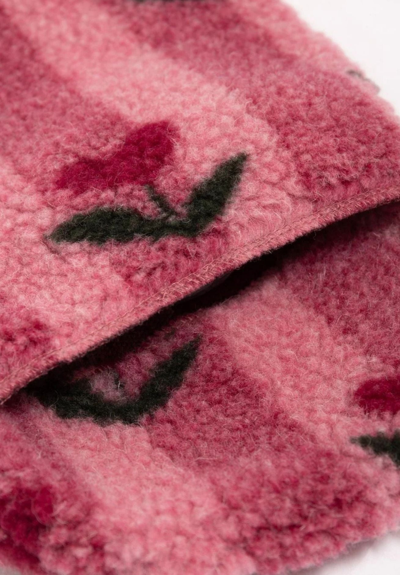 Alwero Wärmflaschenbezug aus Wolle in cherry