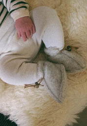 Alwero Baby Wollschühchen Emo grau