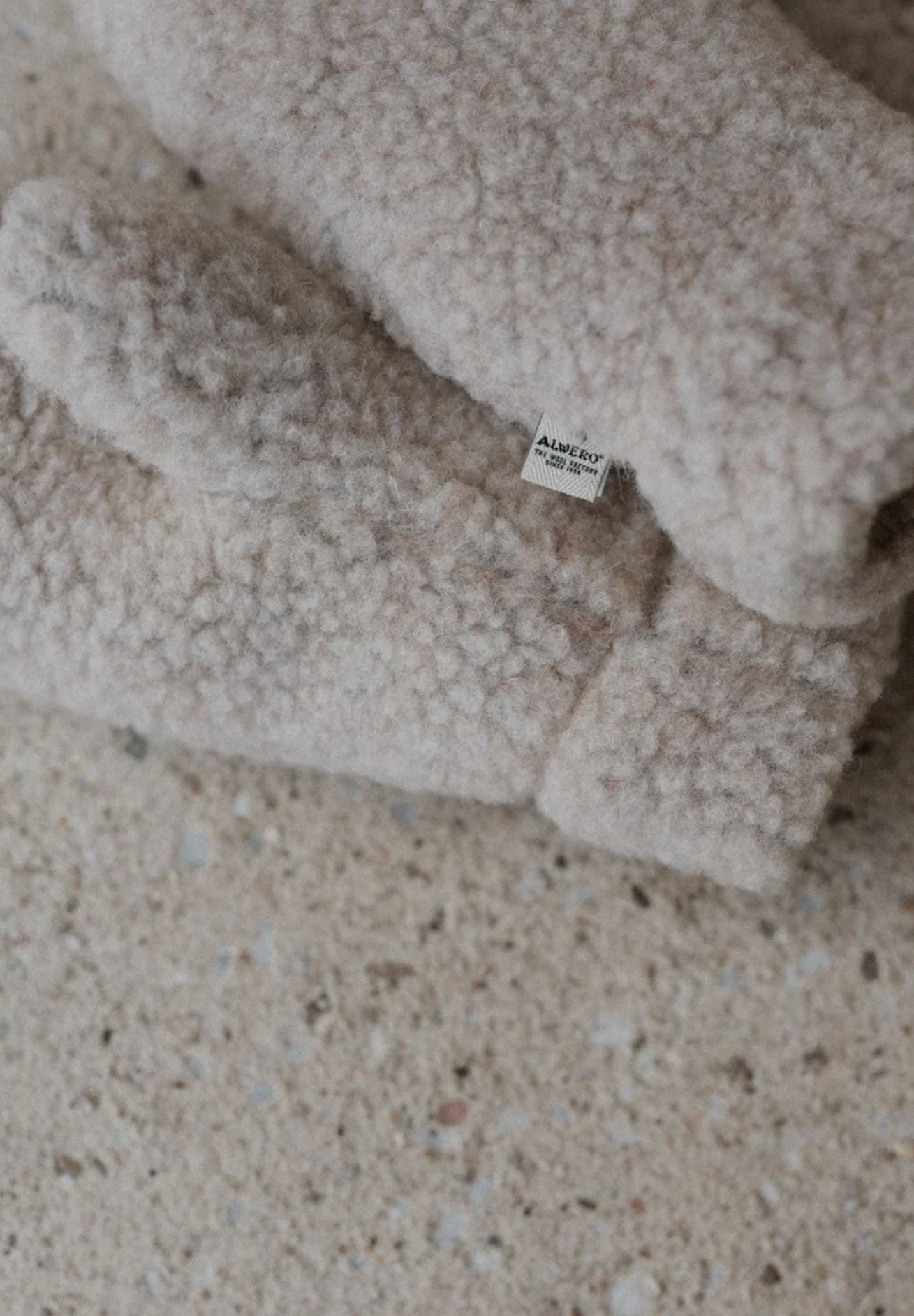 Alwero Woll Handschuhe Gully Erwachsene in sand brown