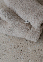 Alwero Woll Handschuhe Gully Erwachsene in sand brown