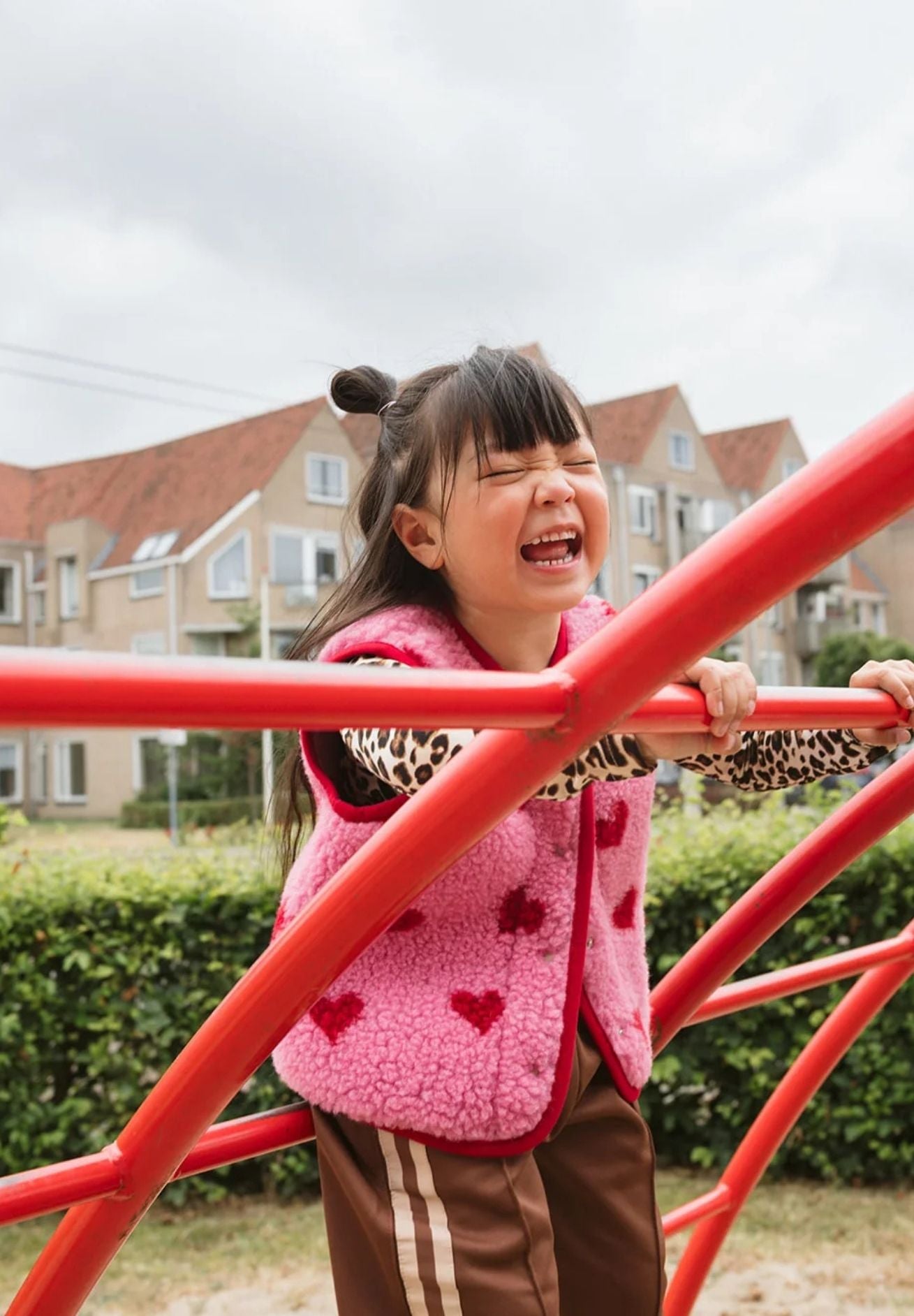 Alwero Kinder Bio Wollweste Special Edition Bubblegum