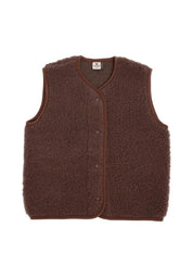 Alwero Kinder Bio Wollweste "Tyb junior" choco martini