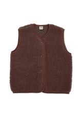 Alwero Kinder Bio Wollweste "Tyb junior" choco martini