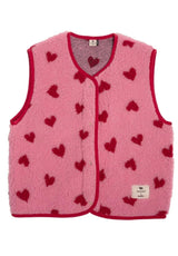 Alwero Kinder Bio Wollweste Special Edition Bubblegum