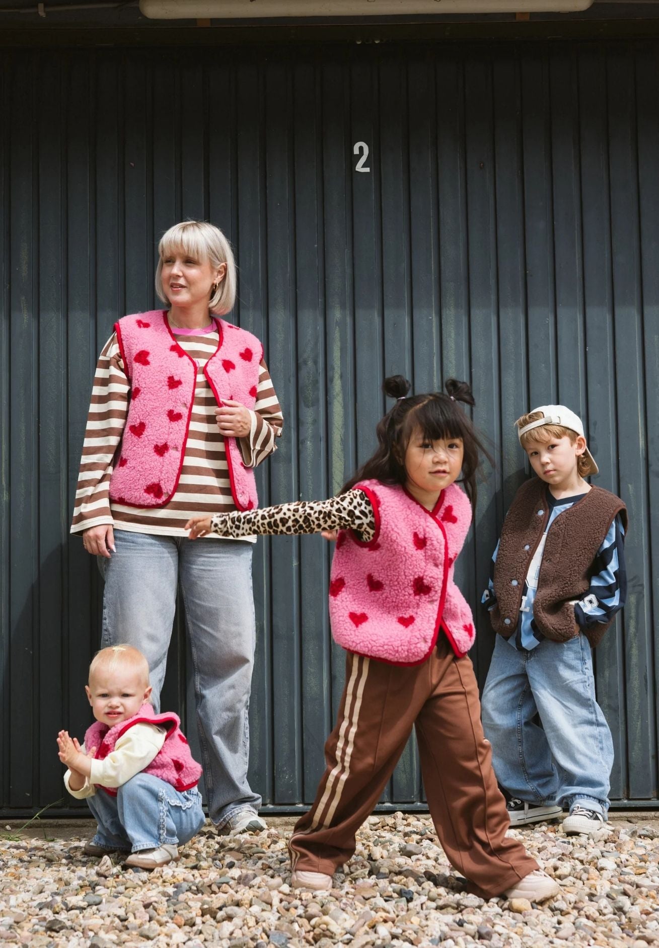 Alwero Kinder Bio Wollweste Special Edition Bubblegum