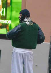 Alwero Erwachsenen Wollweste ultra light "TYB" dark green