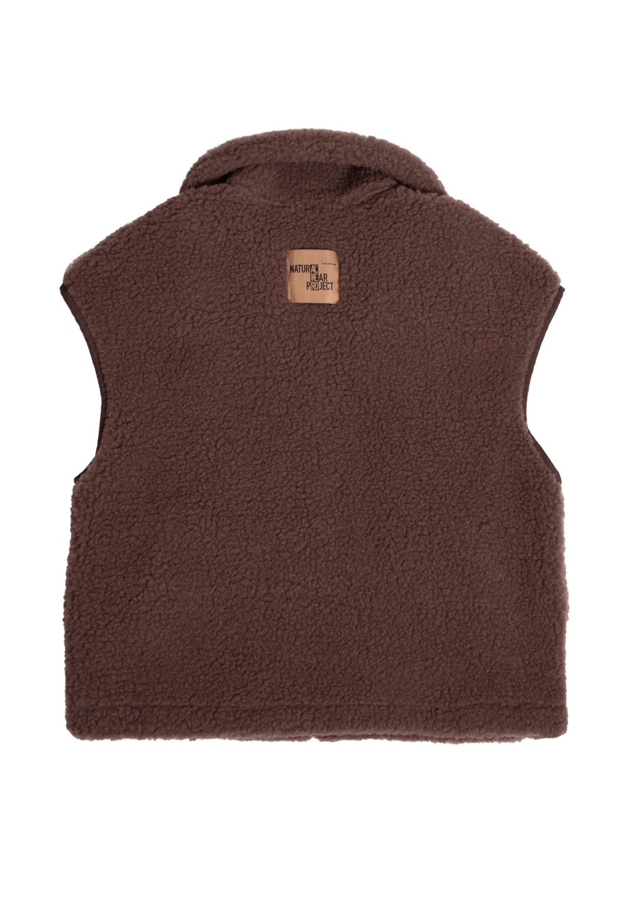Alwero Erwachsenen Wollweste "ISLA" choco martini