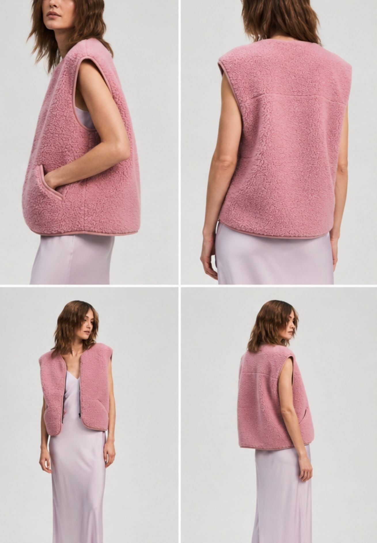 Alwero Erwachsenen Wollweste "Light POS" Venetian pink