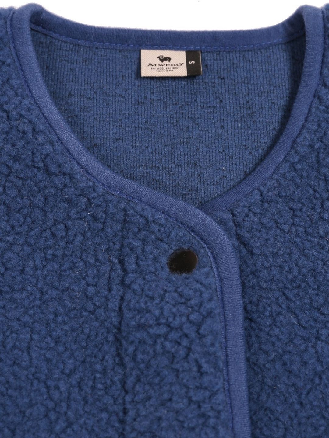Alwero Erwachsenen Wollweste ultra light "TYB" blueblue