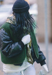 Alwero Erwachsenen Wollweste ultra light "TYB" dark green