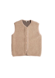 Alwero Erwachsenen Wollweste "Po"  in beige