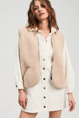 Alwero Erwachsenen Wollweste "Light POS" sand brown