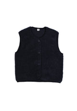 Alwero Erwachsenen Wollweste "TYB" deep black
