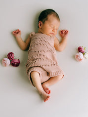 Micu Micu Newborn Sommer Overall rose
