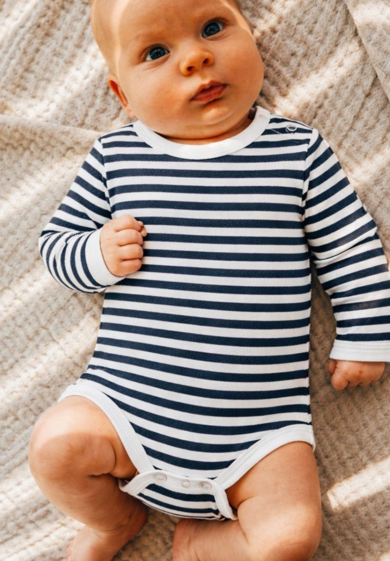 Hust&Claire Bambus Viskose Body langarm "Stripes" versch. Farben