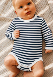 Hust&Claire Bambus Viskose Body langarm "Stripes" versch. Farben