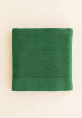 Hvid Merino Babydecke "Gust" in grass