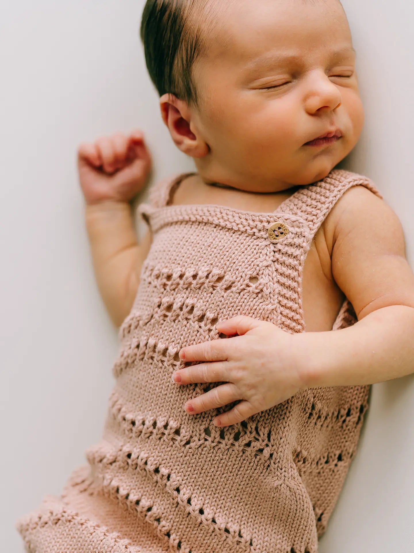 Micu Micu Newborn Sommer Overall rose