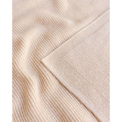 Hvid Merino Babydecke "Felix" oat