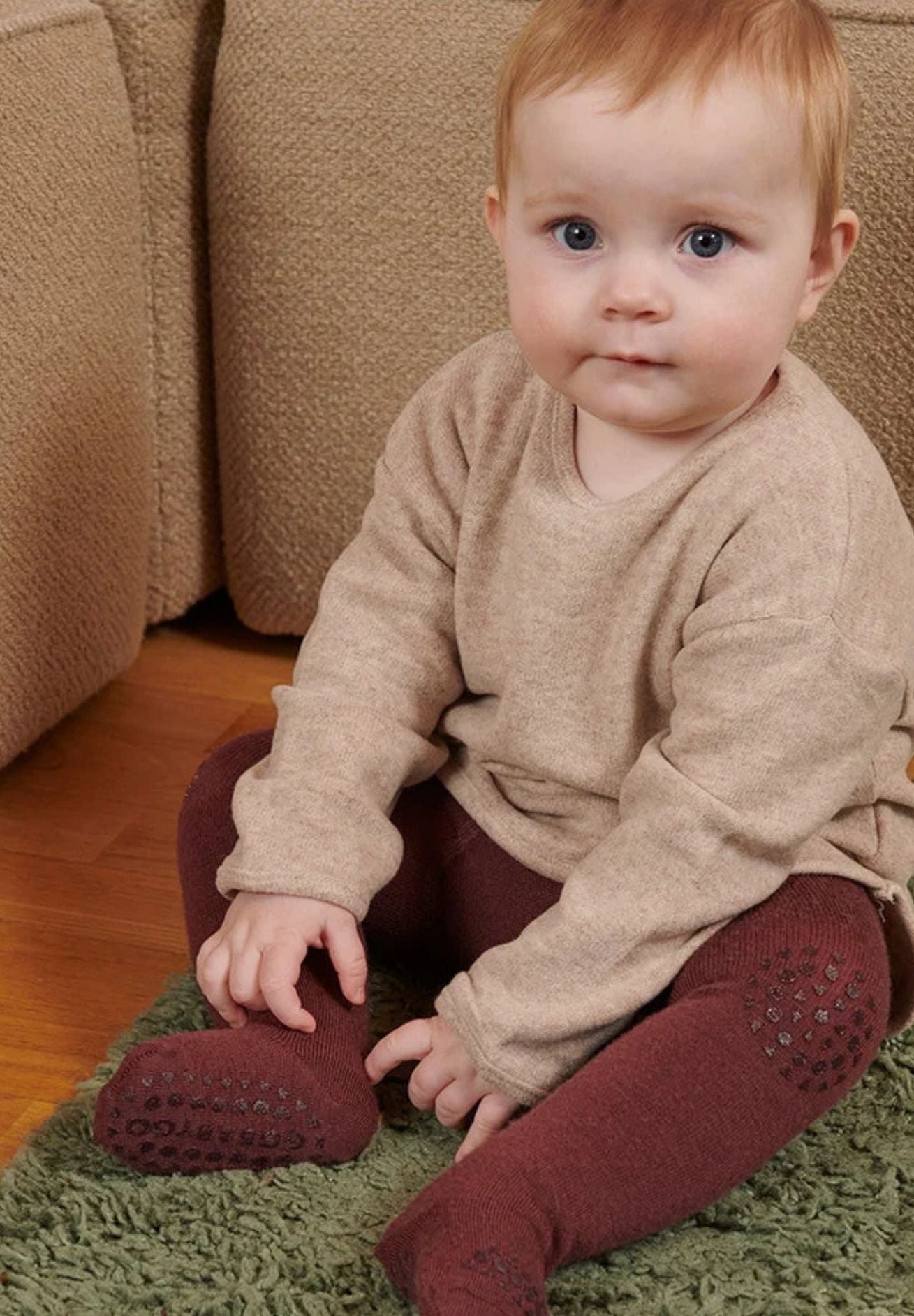 gobabygo Baby Woll Krabbelstrumpfhose in verschiedenen Farben