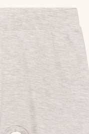 Hust&Claire Newborn Bambus Viskose Hose natur melange
