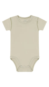 Hust&Claire Bambus Viskose Body kurzarm green stone