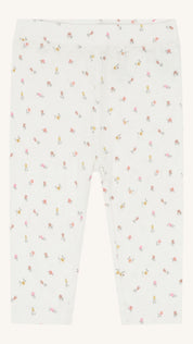 Hust&Claire Bambus Viskose Hose ivory Muster