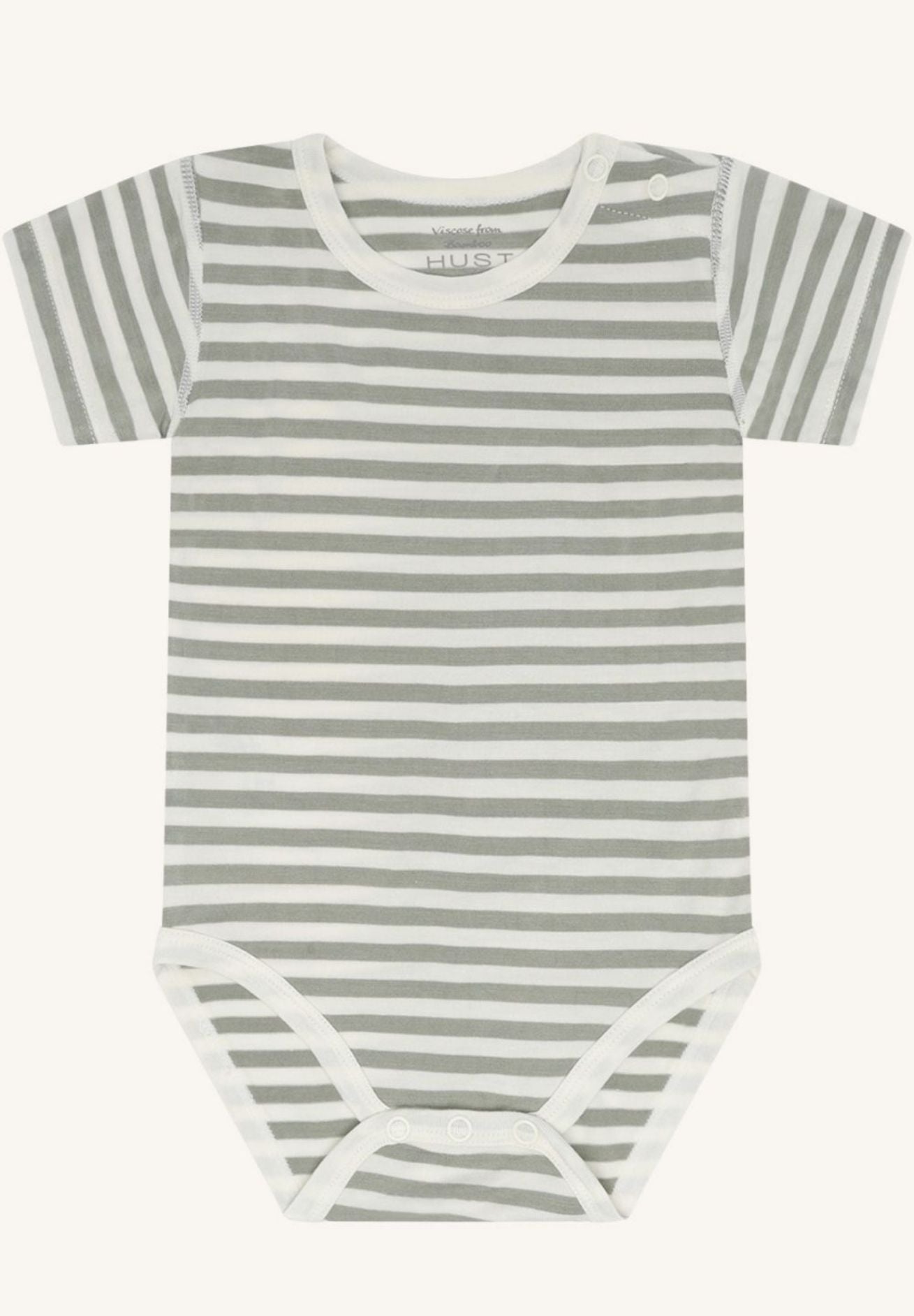 Hust&Claire Bambus Viskose Body kurzarm "Stripes" versch. Farben