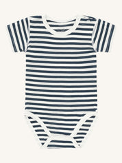 Hust&Claire Bambus Viskose Body kurzarm "Stripes" versch. Farben
