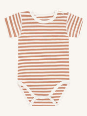 Hust&Claire Bambus Viskose Body kurzarm "Stripes" versch. Farben
