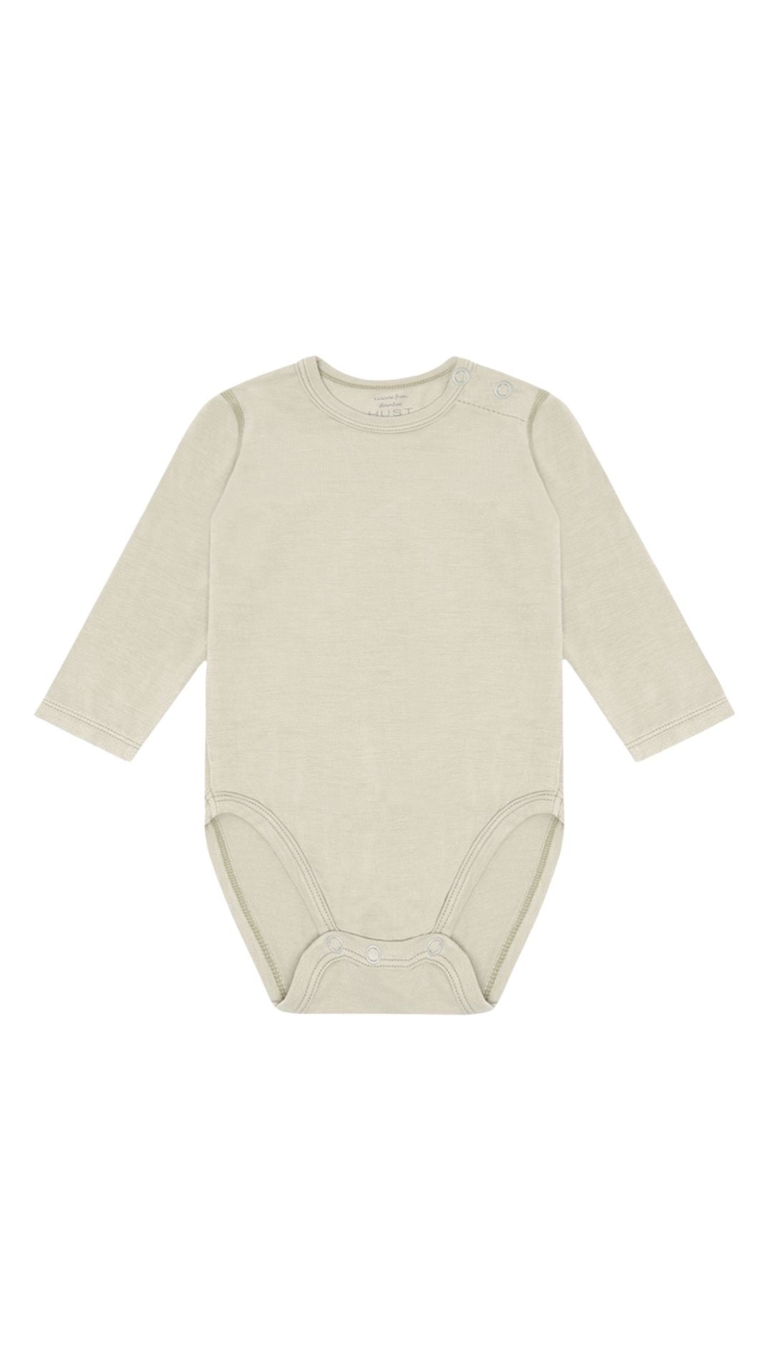 Hust&Claire Bambus Viskose Body langarm green stone