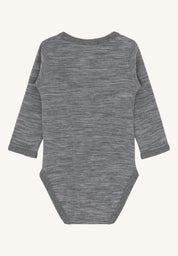 Hust&Claire Merino Body in grey melange