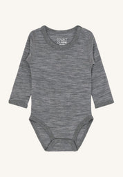 Hust&Claire Merino Body in grey melange
