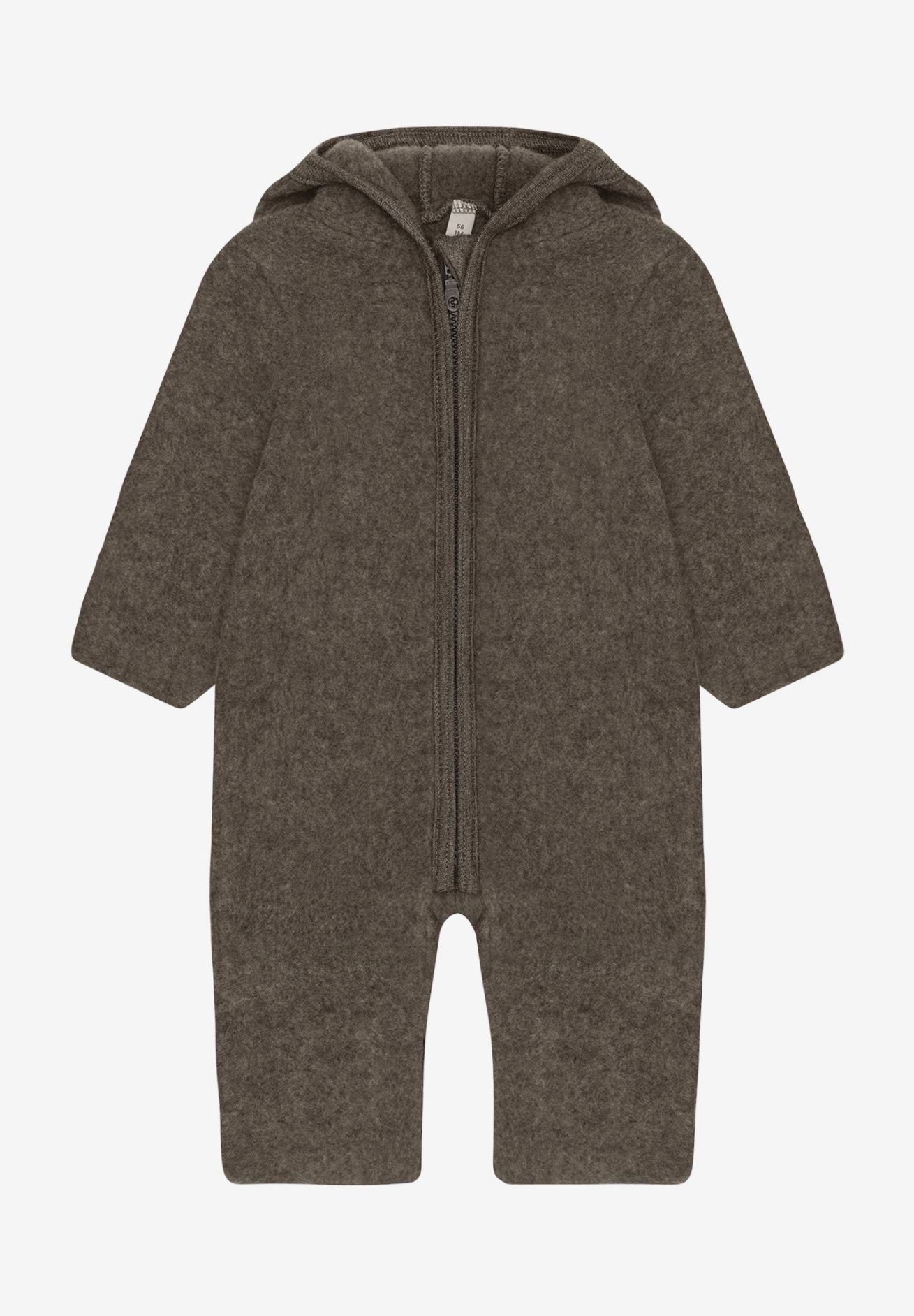 Huttelihut Wollfleece Overall "Allie mit Ohren" in versch. Farben
