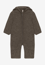 Huttelihut Wollfleece Overall "Allie mit Ohren" in versch. Farben