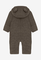 Huttelihut Wollfleece Overall "Allie mit Ohren" in versch. Farben