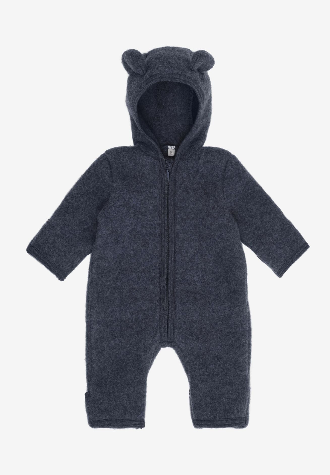 Huttelihut Wollfleece Overall "Allie mit Ohren" in versch. Farben
