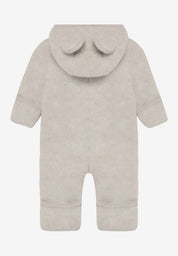 Huttelihut Wollfleece Overall "Allie mit Ohren" in versch. Farben