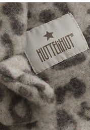 Huttelihut Jacke aus Wollfleece in LEO