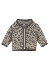 Huttelihut Jacke aus Wollfleece in LEO