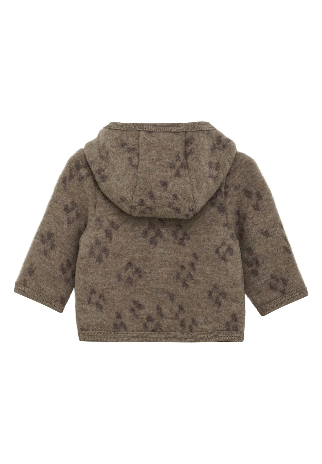 huttelihut handschuhe Huttelihut Jacke aus Wollfleece in savanna melange Muster – coucou natur