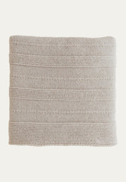 Hvid Merino Babydecke "Holly" versch. Farben