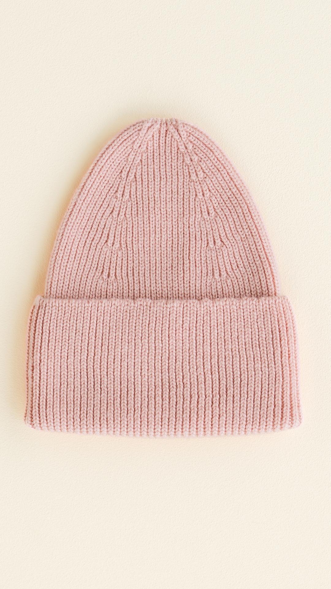 Hvid Merino Erwachsenen Beanie Fonzie verschiedene Farben