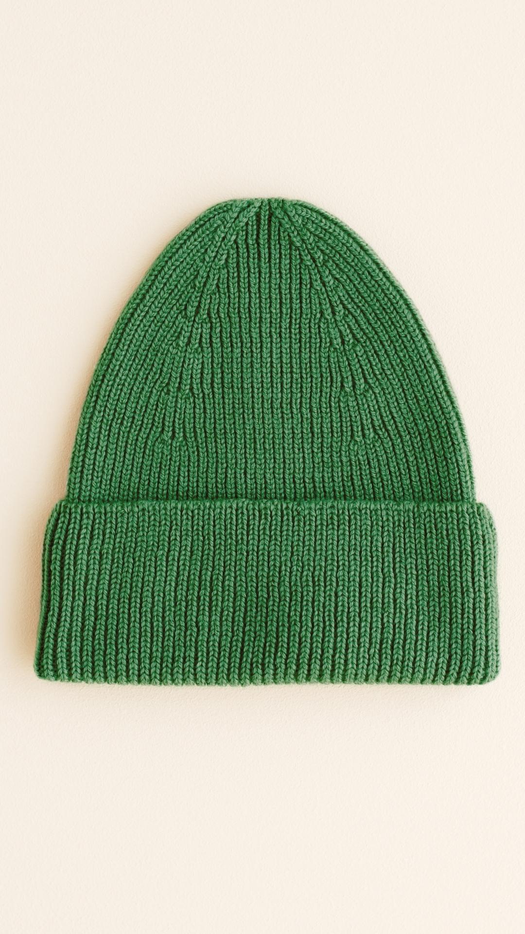 Hvid Merino Erwachsenen Beanie Fonzie verschiedene Farben