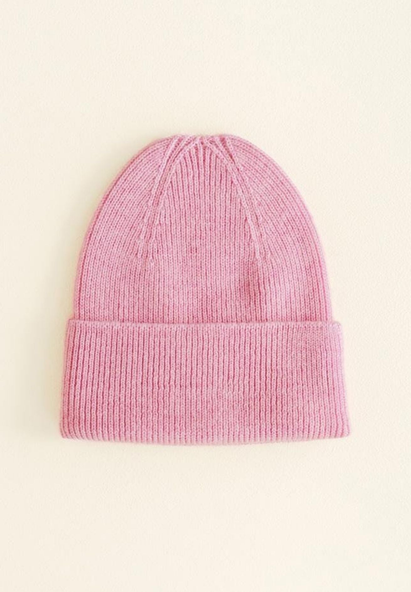 Hvid Merino Newborn Beanie Fonzie verschiedene Farben