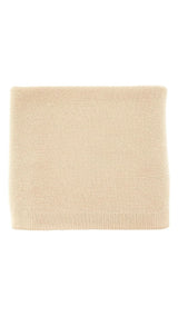 Hvid Merino Babydecke "Eliz" in oat