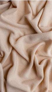 Hvid Merino Babydecke "Eliz" in oat