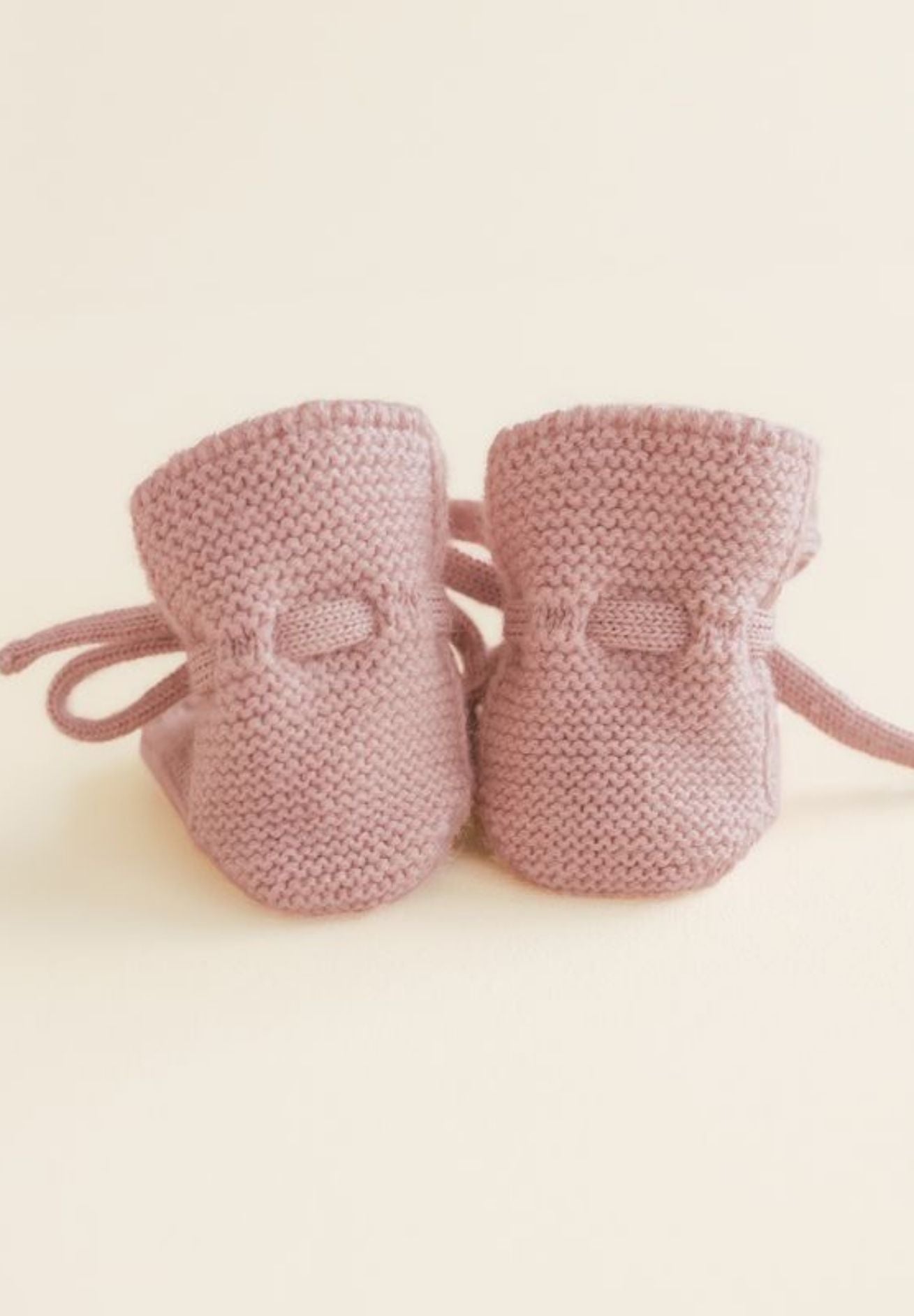 Hvid mitwachsende Merino Booties verschiedene Farben