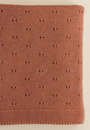 Hvid Merino Babydecke "Bibi" verschiedene Farben
